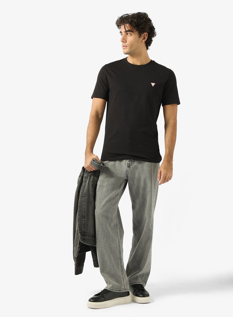 GUESS Crew Neck Short Sleeve T-Shirt - Image 4